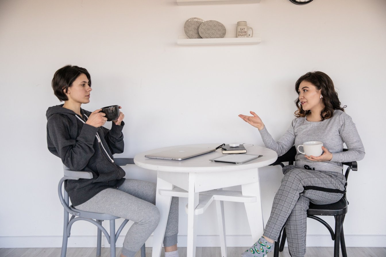 Photo Of Women Talking To Each Other